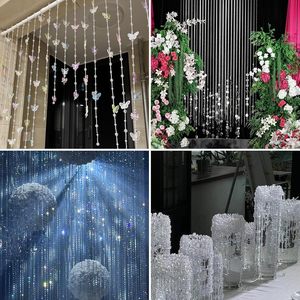 ลูกปัดพลาสติกกันน้ำหรูหราเป็นมิตรกับสิ่งแวดล้อมแบบม้วน สีรุ้ง สำหรับตกแต่งต้นไม้ พวงหรีด ชั้นวางของ งานปาร์ตี้ ตกแต่งบ้านในวันหยุด - Product Image 2