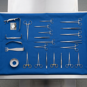 Kit d'instruments de chirurgie plastique professionnels en acier inoxydable pour interventions esthétiques et dermatologie, certifié CE Classe I - Product Image 3