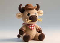 OEM dessin animé personnalisé vache mignonne Highland vache en peluche jouet pour enfants compagnon couette poupée cadeau de vacances pour petite amie
