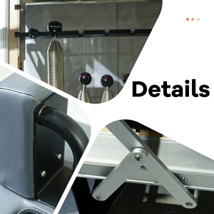 EdeFit <span class=keywords><strong>ED</strong></span>-P103 Reformer de Pilates Comercial de Aleación de Aluminio con Trapecio Ajustable para Estudio de Pilates y Uso Doméstico - Product Image 4