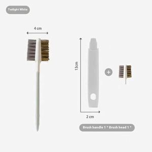 Long Handle Gas Stove Brush Double-Sided Soft <b>Plastic</b> Wire Brush Shovel <b>Kitchen</b> Hood Cleaning Tool with Encryption - Product Image 6