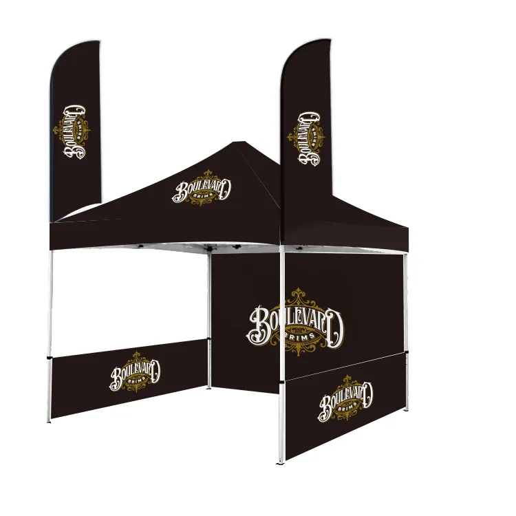 Logo pubblicitario all'aperto in alluminio 10x10 tenda a baldacchino mostra evento tendone gazebo baldacchino Pop-Up tende stampate personalizzate