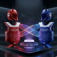 Protector de Pecho Electrónico para Taekwondo con Sistema PSS, Alta Sensibilidad, para Eventos Deportivos Profesionales