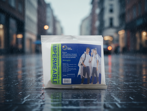 Poncho Impermeable de Polietileno para una Persona, Estilo Casual Universal para Senderismo y Viajes al Aire Libre - Product Image 2