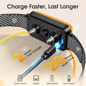 <span class=keywords><strong>Collar</strong></span> Inteligente para Perros con Control de Ladridos, 7 Niveles de Sensibilidad, Suministros de Entrenamiento para Mascotas con 3 Modos de Vibración y Sonido, Resistente al Agua - Product Image 5