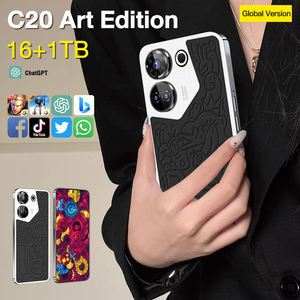 Nieuwe C20 Art Smartphone Video Hd Volledige Draadloze Telefoon <span class=keywords><strong>Pornos</strong></span> Xxl Video 'S Goedkope Feature Telefoons Groot Geheugen 5G Mobiele Telefoon - Product Image 3