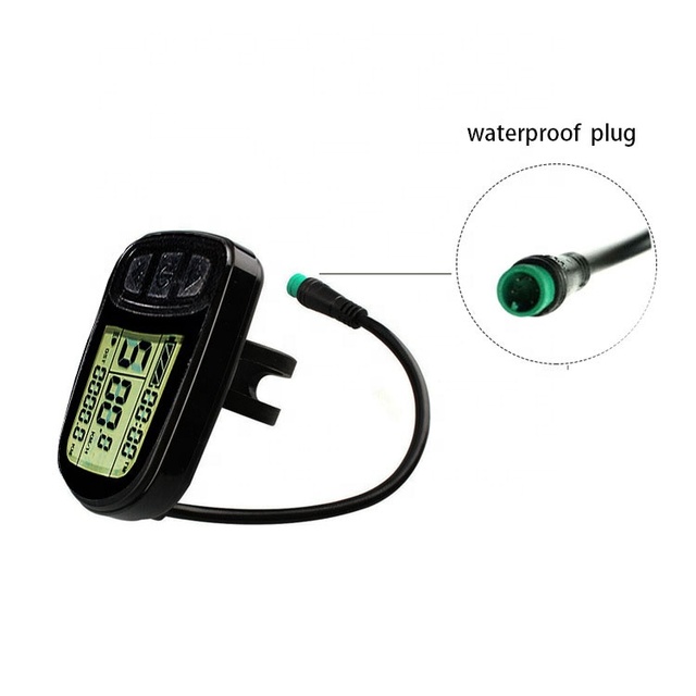 24v 36v 48v KT-LCD5 Display Electric Bike Conversion Kit with SM Waterproof Connector