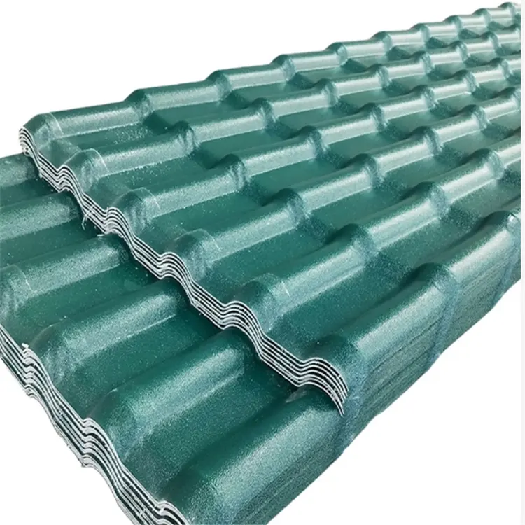 HZSY क्लासिक निर्माण सामग्री टिकाऊ गर्मी प्रतिरोधी ओला रोधी शिंगल्स प्रकार के फ्लैट छत वाले घरों के लिए प्लास्टिक पीवीसी छत टाइल