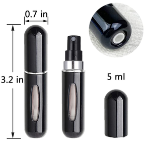Atomizador de Perfume Portátil de Aluminio Eric con Sistema de Llenado Automático, Personalizable, para Rellenar desde Abajo - Product Image 4
