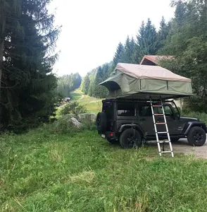 Tenda Kemah Atas Atap Shell Lembut, Tenda 5 Orang Atas Atap 4X4