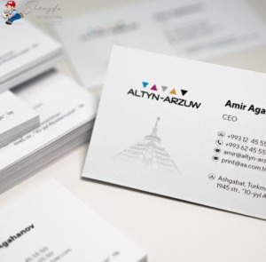 นามบัตรพรีเมียม พิมพ์สีเต็มรูปแบบสวยงามบนกระดาษคราฟท์ด้านคลาสสิก มีบริการสั่งทำธรรมดา พร้อมสั่งซื้อได้เลย - Product Image 5
