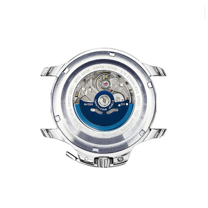 Orologio Subacqueo Automatico da Uomo U2956 con 24 Gioielli, 200m 20ATM, Acciaio Inossidabile e Vera Pelle Bovina - Product Image 6