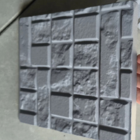 Façades de bâtiment de cuisine modernes perforées résistantes aux UV, surface à motif de briques, fibrociment préfini, extérieur de villa