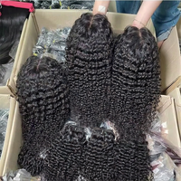 Perruques bouclées birmanes Msgem, perruques en cheveux humains vierges non traités, perruques en dentelle transparente HD complète sans colle 13*6 pour femmes