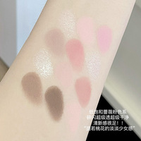 Palette de fards à paupières 12 couleurs, nouvelle arrivée, maquillage longue tenue, végan, pailleté, haute pigmentation, Paletas De Sombras