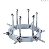 Vente en gros d'usine - Dilatateur anal réglable en acier inoxydable, écarteur vaginal, spéculum, 100% étanche, jouet anal pour homme/femme