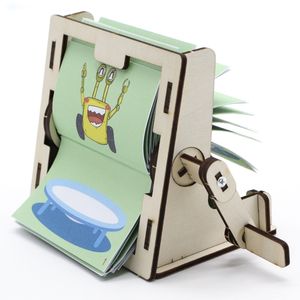 เครื่องเคลื่อนไหวแบบหมุนมือ OKYN-G6635 ชุดงานฝีมือ DIY เทคโนโลยีงานไม้ - Product Image 4