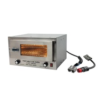 Four à pain miniature multifonctionnel 12V pour camping-car et utilisation en extérieur, cuisinière portable pour voiture avec fonctions de cuisson et de maintien au chaud