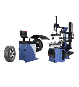 Changeur de pneus automatique pour <span class=keywords><strong>voiture</strong></span>, équilibreuse de roues, combo, machine de montage de pneus, atelier, Huandyn HD-596, 220V, 1,1 kW, max 1040 mm, 12 mois - Product Image 1