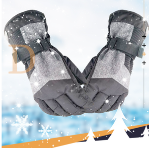Guantes HBT106 para Hombre, Diseño Moderno, Deportivos de Invierno, Impermeables, Antideslizantes, con Forro Térmico de Felpa - Product Image 4