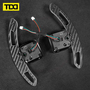 Palancas de cambio magnéticas de fibra de carbono TDD para Audi Serie C8 A6 A7 S6 S7 RS6 RS7, palancas de cambio para volante - Product Image 4