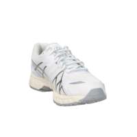 Zapatillas de running para hombre Gel-Kayano 20 con cordones, parte superior de malla transpirable, patrón geométrico, color blanco, talla 42, estilo para caminar