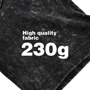 Washed <b>Blank</b> Cotton Street Wear Tshirt Oversized Drop Shoulder T-shirt Custom High Quality Printing Heavy <b>Weight</b> T Shirt for Men - Product Image 2