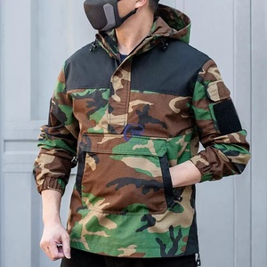 <span class=keywords><strong>Felpa</strong></span> Tattica da <span class=keywords><strong>Uomo</strong></span> con Cappuccio, Impermeabile, Mimetica, <span class=keywords><strong>Sportiva</strong></span>, Antivento, con Grandi Tasche, per Attività nella Giungla - Product Image 2