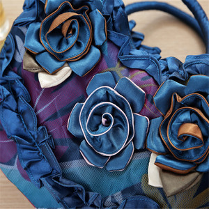 PLAYMAX Bolso de Mano Clásico y Elegante para Mujer, Color Sólido, con Correa de Cadena Magnética y Encaje, Forro de Poliéster, 1L - Product Image 3
