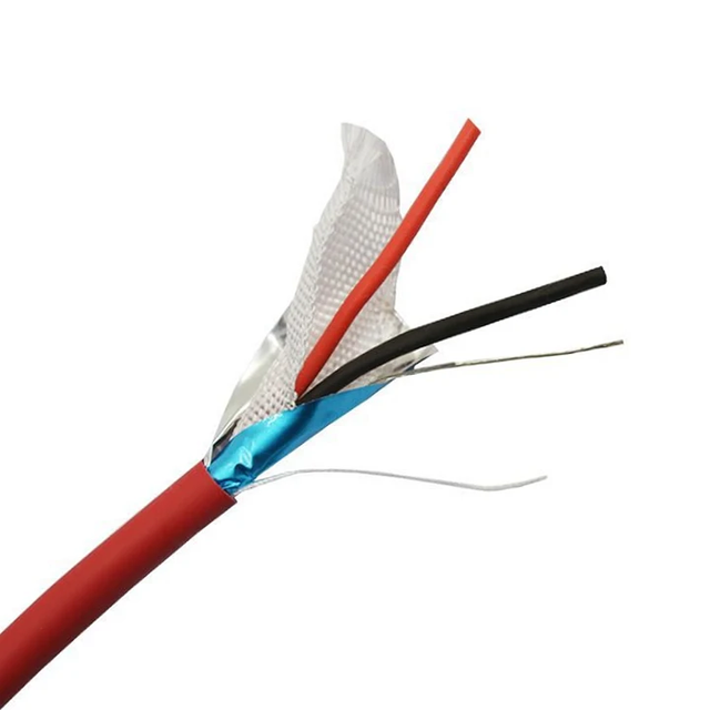 2024 Exactcables 2 Core Alarm Security Cable Heat Resistant 2hr 120 Min Fire Rated Cable Ph120 Fire Alarm Cable