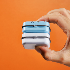 Vente en gros Boîte de rangement compacte à motifs magnifiques pour bagues et autres bijoux Petite boîte en métal personnalisable - Product Image 5