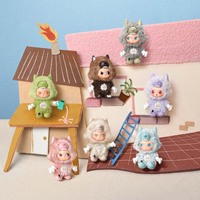 Authentique POP MART ZSIGA I'm Zsiga Pendentif en vinyle et peluche, ensemble complet de 6 styles, breloque de sac et porte-clés de collection, cadeau