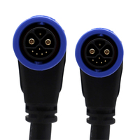 Conector Automotriz Impermeable IP68 M23 de 2+1+5 Pines para Cable de Motor de Bicicleta Eléctrica