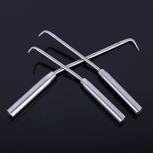 Stainless Steel Rebar <b>Hook</b> 200-270mm <b>Chrome</b> Plated Professional Grade For Rebar Tying - Product Image 2
