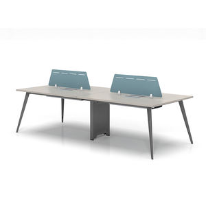 Muebles de Oficina Modernos, Estación de Trabajo para Centro de Llamadas de 4 Personas, Mesa de Oficina para el Hogar, Partición de Oficina, Escritorio para Computadora - Product Image 1