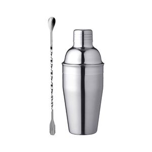 Juego de Cocteleras Profesionales Personalizadas al por Mayor, de Plástico y Acero Inoxidable, Impresas, de 550 ml, 600 ml y 700 ml - Product Image 1
