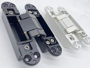 Phòng gỗ nhôm vô hình ẩn khoảng cách lớn bản lề ba chiều hình chữ H - Product Image 6