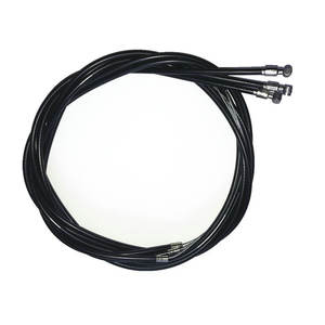 Cables de freno para bicicleta con tubo negro, accesorios mecánicos delanteros y traseros para bicicleta - Product Image 5