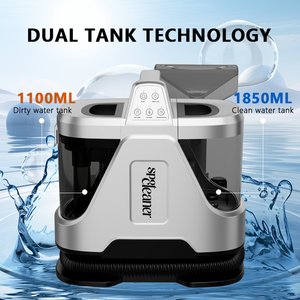 Nettoyeur de tapis <span class=keywords><strong>à</strong></span> vapeur économique 1700W, <span class=keywords><strong>aspirateur</strong></span> eau et poussière haute puissance avec réservoir d'eau de grande capacité 1,8L, nettoyeur de taches pour canapés et rideaux - Product Image 5