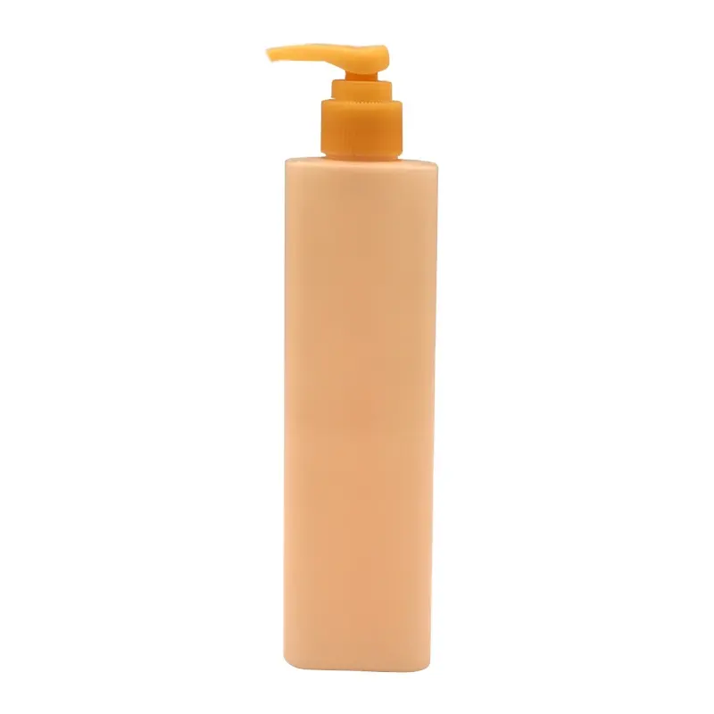 250ml quadratische Plastikshampoo-HDPE-Flasche Leere nachfüllbare Plastik lotion pumpen flaschen