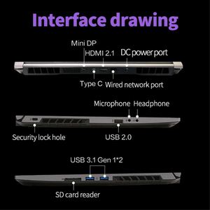 איכות גבוהה מחיר הטוב ביותר מחשב נייד jiaolong 15k 1920*1080 15.6 אינץ 'משחקי מחשב אישי משחקי מחשב אישי - Product Image 4