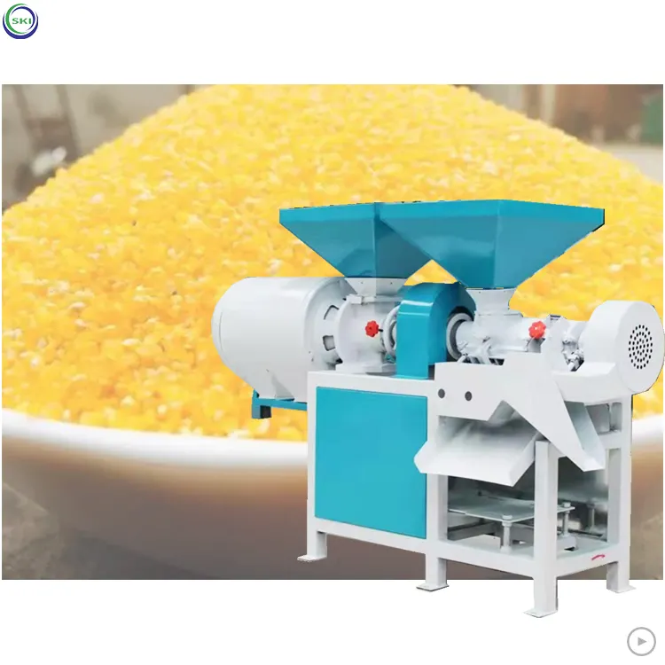 Corn Grits Flour Mill Processing Machine Maize Meal Milling Machine Corn Maize Grits Making Machine
