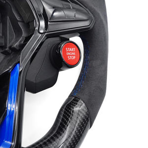 Volants pour <span class=keywords><strong>Volkswagen</strong></span> VW <span class=keywords><strong>Golf</strong></span> <span class=keywords><strong>8</strong></span> GTI <span class=keywords><strong>GTE</strong></span> POLO Passat TRoc avec écran LED, volant en fibre de carbone - Product Image 5