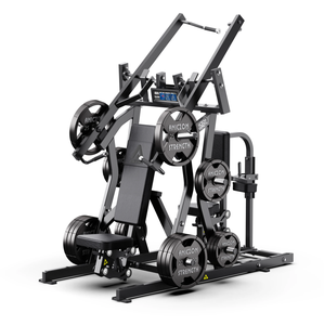 Máquina de <span class=keywords><strong>remo</strong></span> lateral de baja resistencia con carga de placas, de acero inoxidable, certificada ISO9001, para uso comercial, de <span class=keywords><strong>Hammer</strong></span> Gym Strength Equipment - Product Image 5