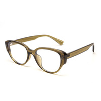 Lunettes de lecture anti-lumière bleue élégantes et durables, style œil de chat, pour utilisation sur ordinateur, légères, monture TR90 pleine bordure, unisexe, usage quotidien