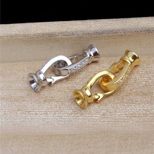 Cierre de Mosquetón Chapado en Oro 5487 para Reparación de Joyería, Conector de Collar de Plata S925, Hebilla de Conexión para Sombrero - Product Image 4