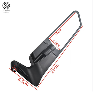 Pour <span class=keywords><strong>KTM</strong></span> déflecteur universel réglable réfléchissant en plastique rétroviseur latéral pour moto Modif - Product Image 3