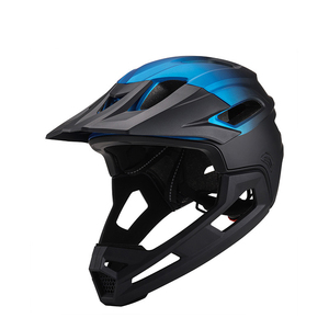 CE Downhill Offroad-Fahrradhelm Dirt Fullface-Helm Farbverlauf Rennsport Outdoor Mountainbike Cross-Country-Fahrradhelm - Product Image 1