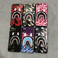 Coque de téléphone à motif de bouche de requin, design exclusif, coque de téléphone en silicone pour un usage quotidien