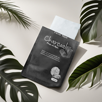 Masque facial au charbon conforme aux normes européennes, nouvelle référence, masque lissant pour la peau, masque en feuille OEM ODM pour le visage